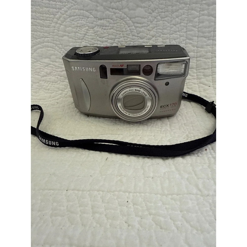 Samsung ECX 170 Quartz Date 38-170mm Auto Macro Panorama Film Camera